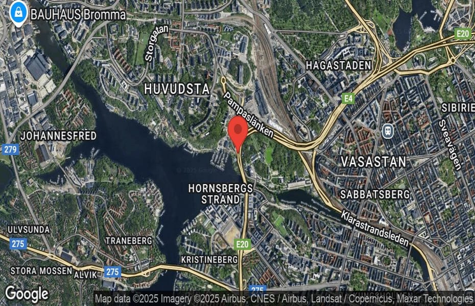 Händelseplats, Google Maps