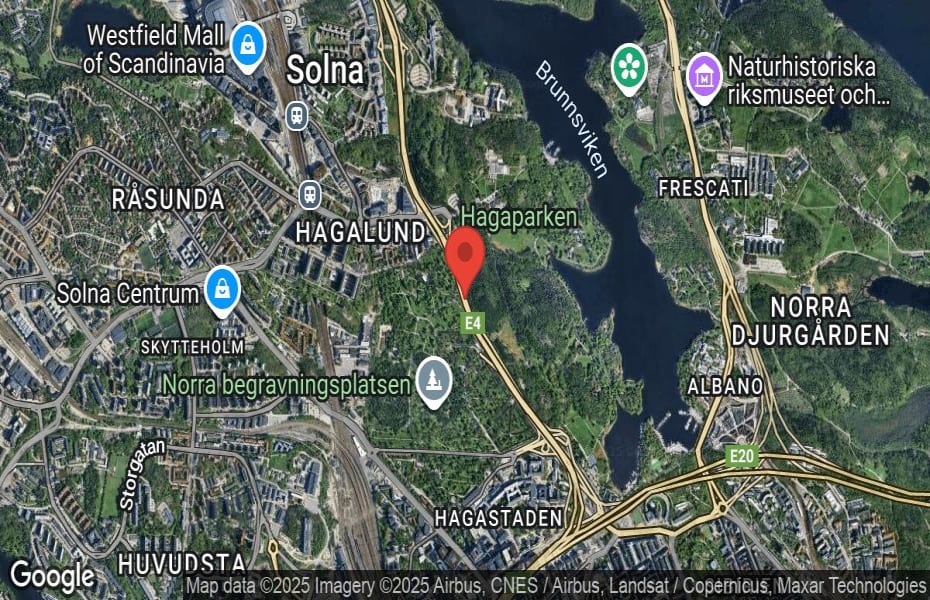 Händelseplats, Google Maps