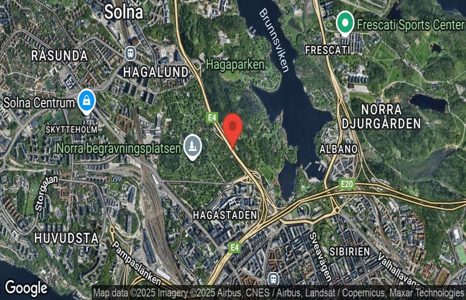 Händelseplats, Google Maps