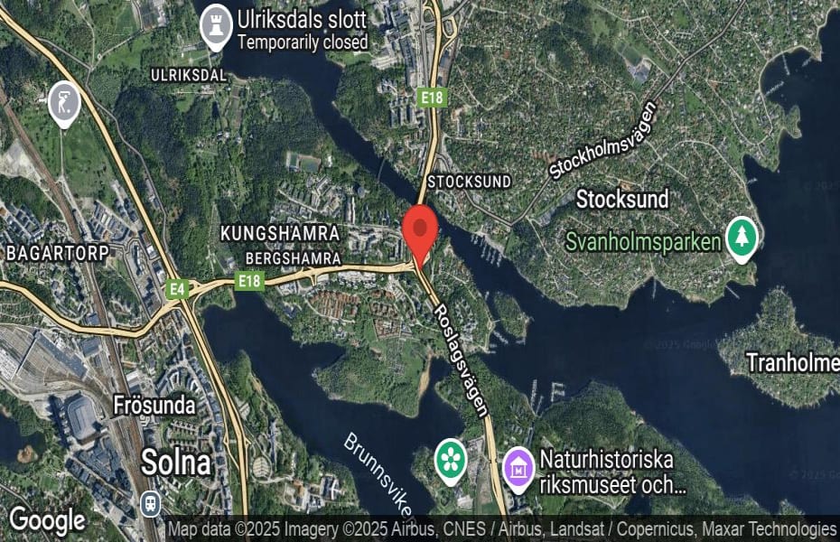 Händelseplats, Google Maps