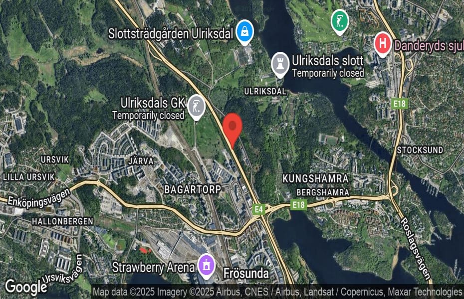 Händelseplats, Google Maps