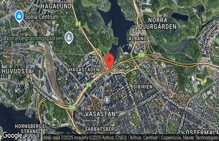 Händelseplats, Google Maps