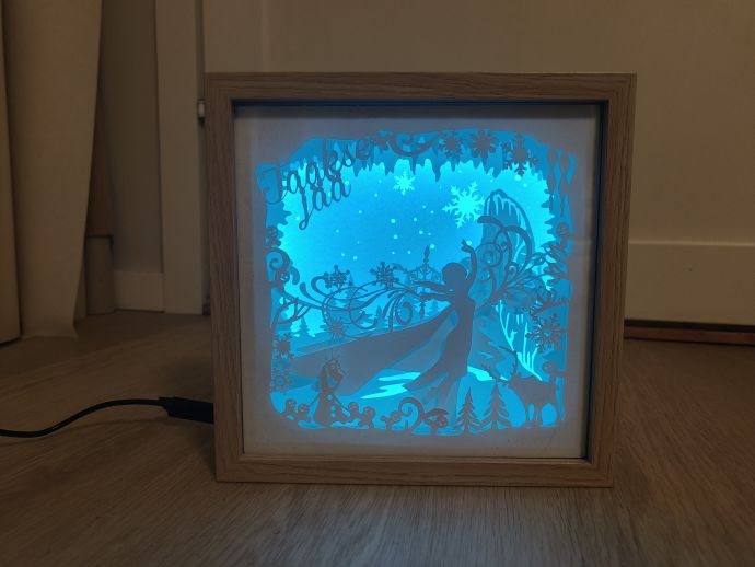 Frozen lightbox