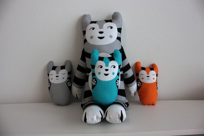 Kissaperhe-pehmolelut