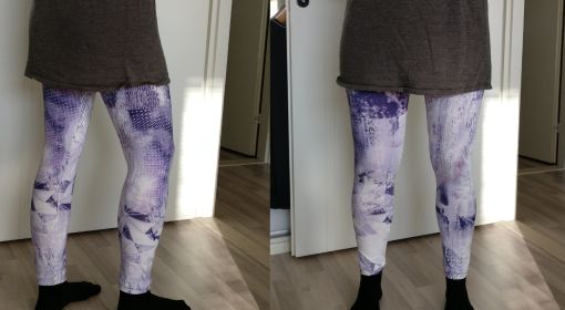 Leggingsit Mallikelpoisen ohjeilla