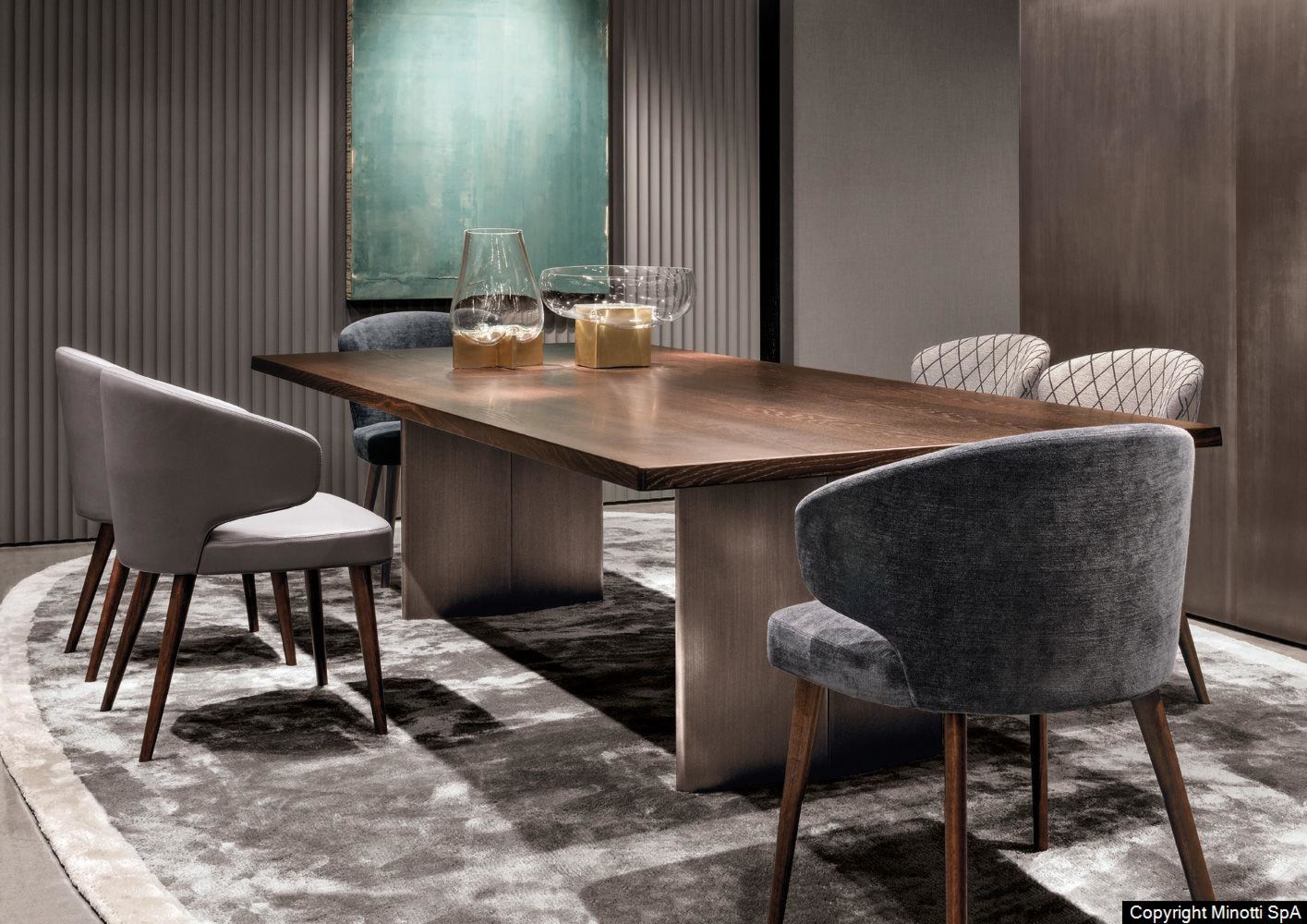 Minotti Aston Dining • Novalis.O • Experience elegance in luxury