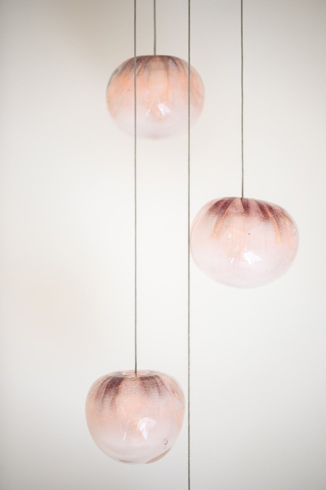Bocci 28 random hanglamp met 3 bollen.