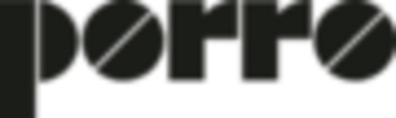 Porro merklogo designkasten