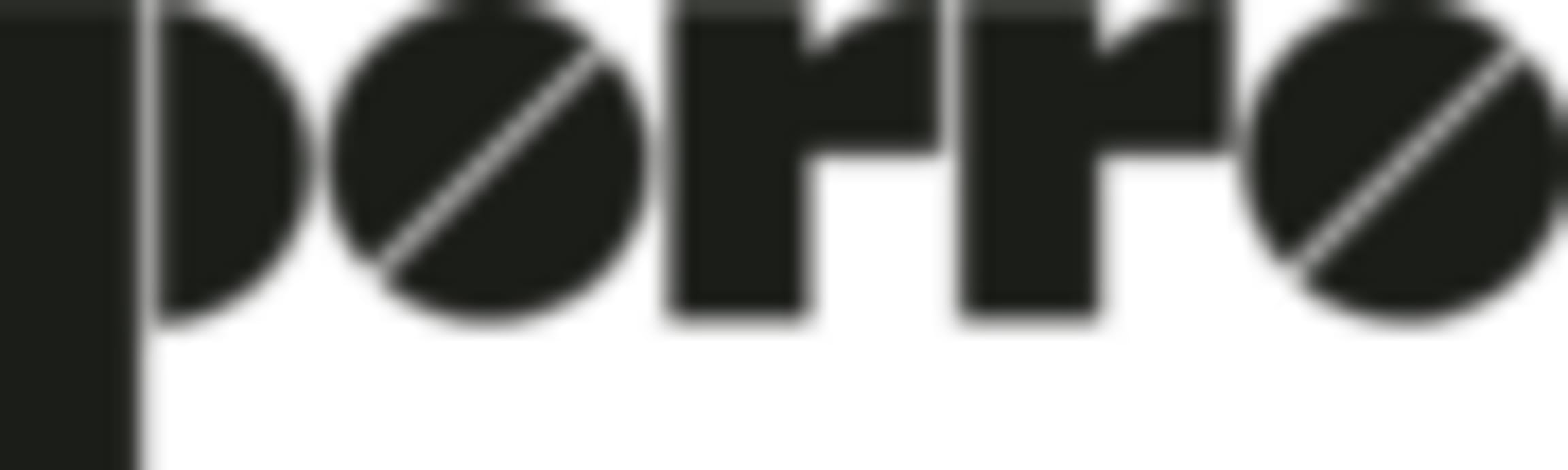 Porro merklogo designkasten