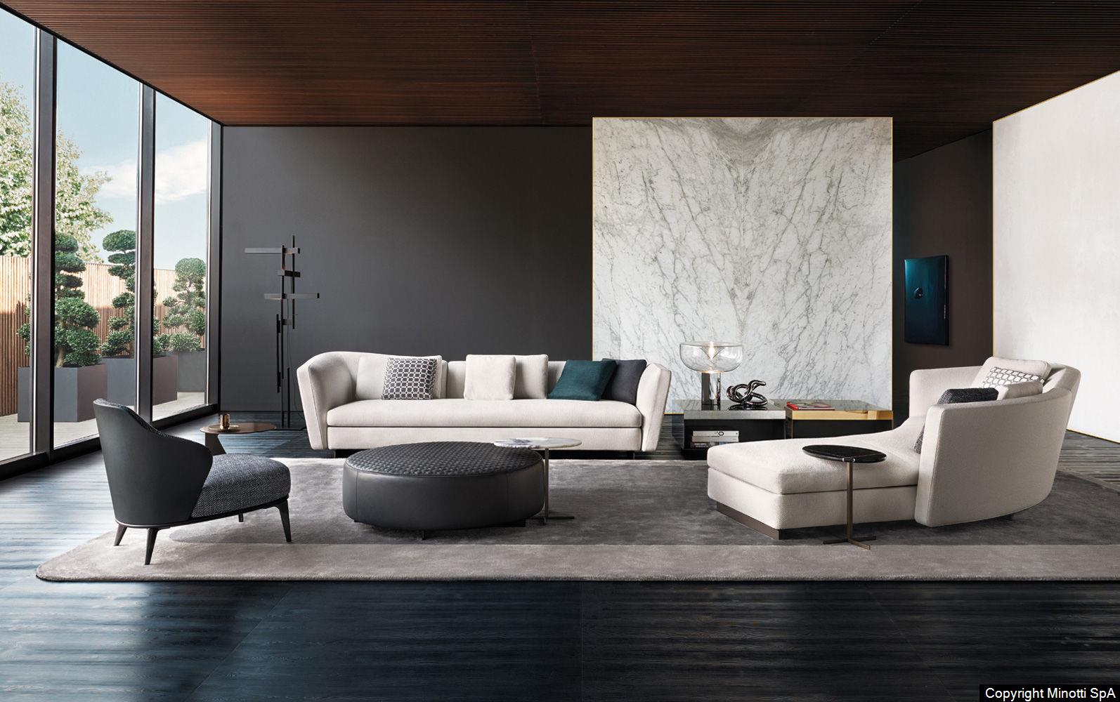 Minotti Seymour • Novalis.O • Experience elegance in luxury and light