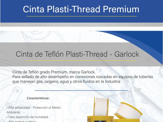 Cintas de Teflon Premium - Garlock