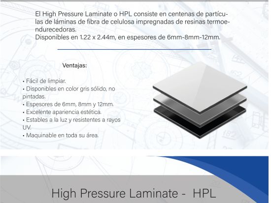 Láminas HPL