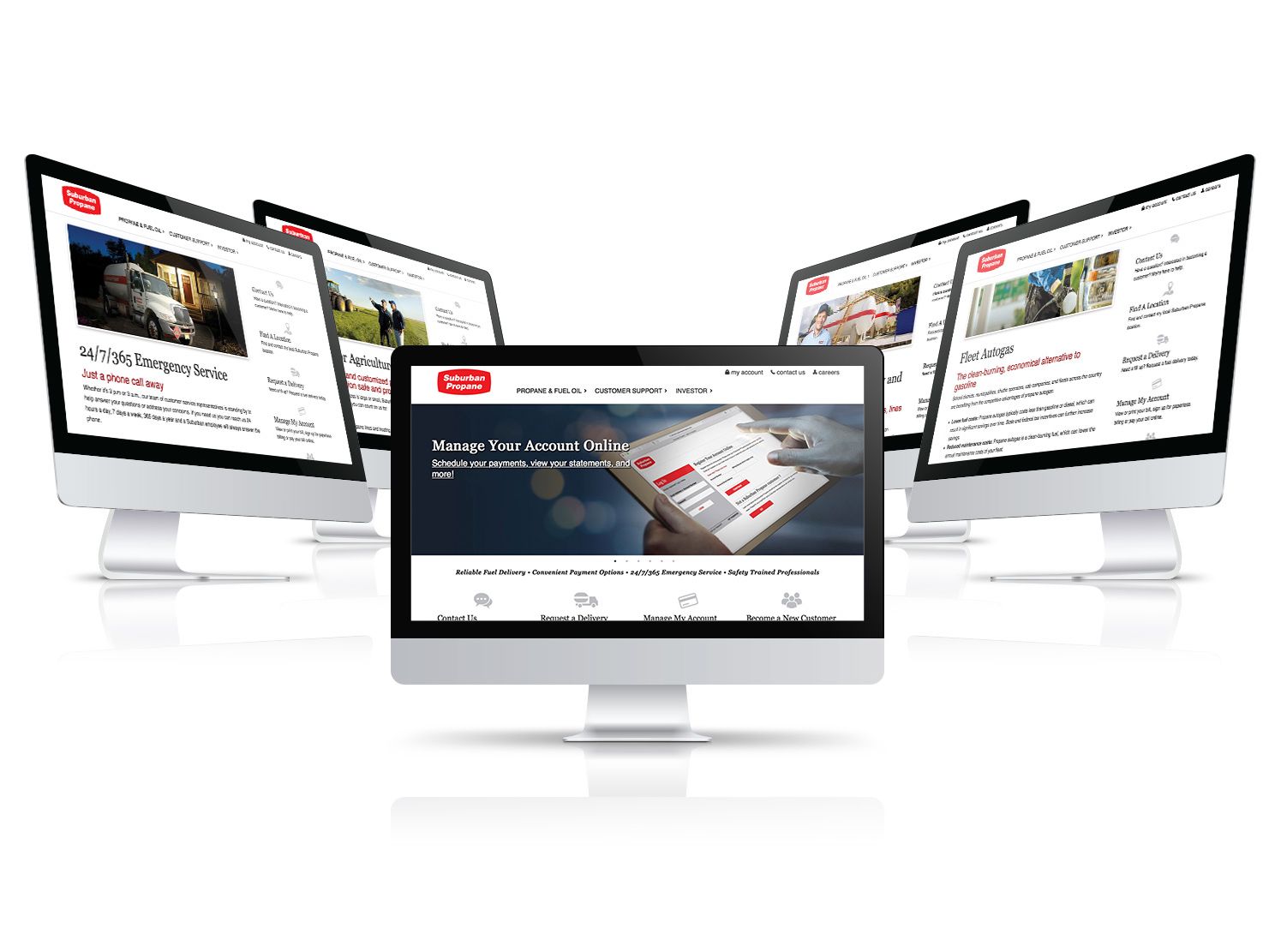 website design and content development