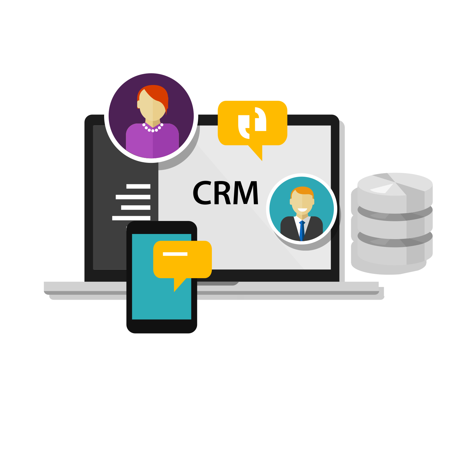 Crm системы картинки для презентации