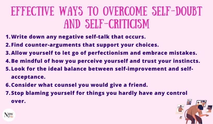 Effective Ways To Overcome Self-Doubt And Self-Criticism