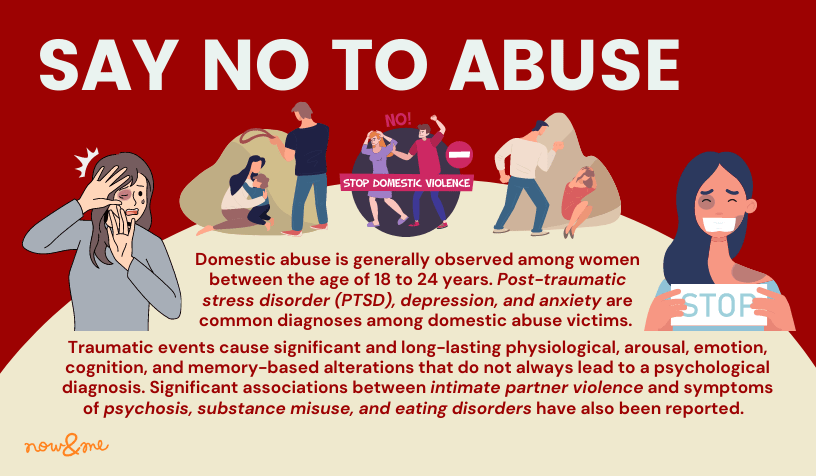 say no to abuse infographic