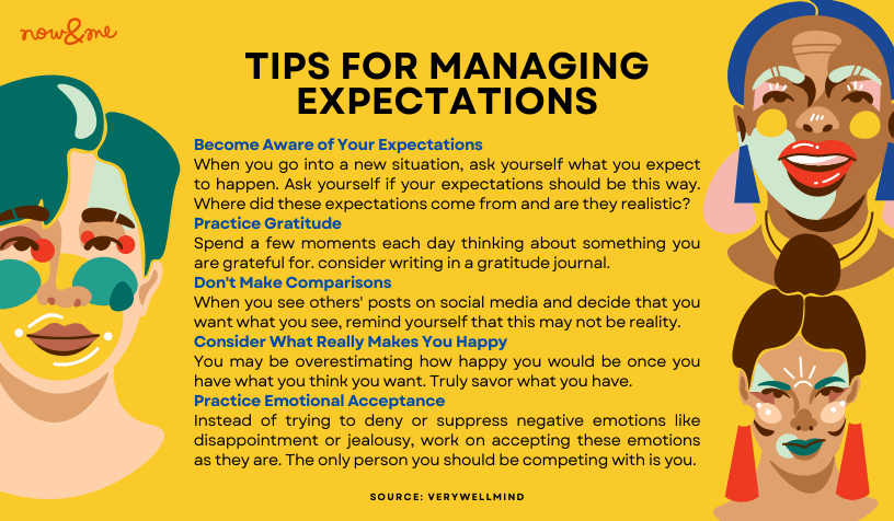 tips for managing expectations