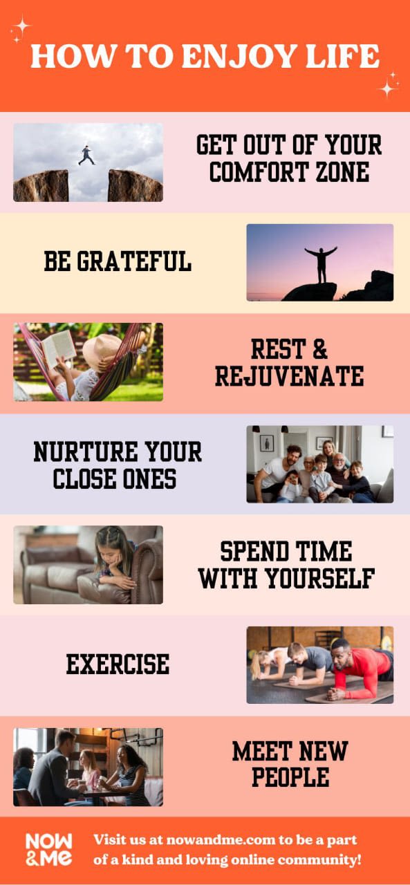 5 Ways to Enjoy Life More Starting Today #LiveitForward #EnjoyLife  #DREAMtoDO #intentionalliving