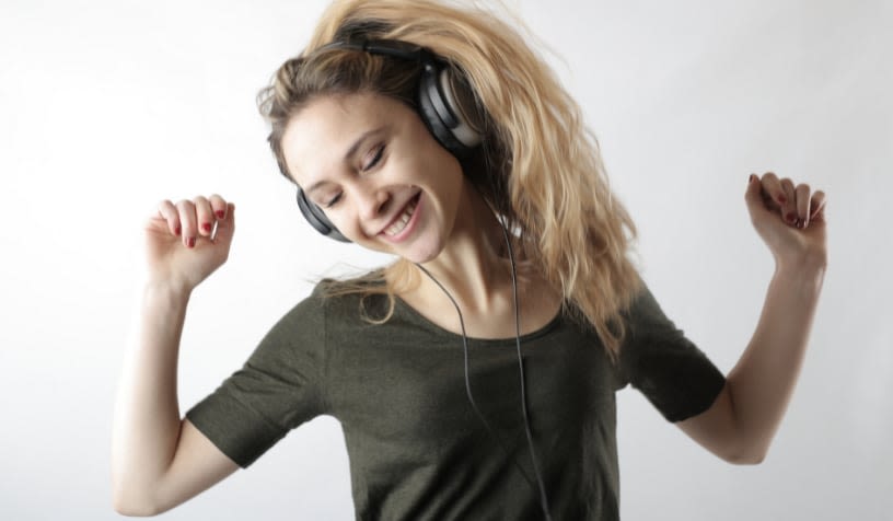 image of girl dancing