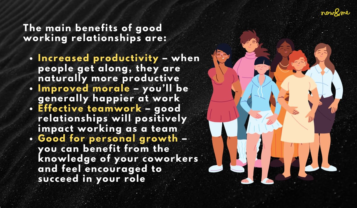 the main benefits of working relationships