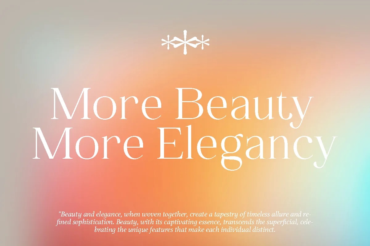 Magicalove | Romantic Serif Font (preview 5 of 6)