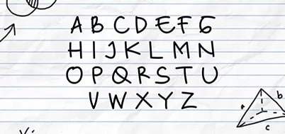 Nuke - Handwritten Letter Fonts (preview 3 of 5)