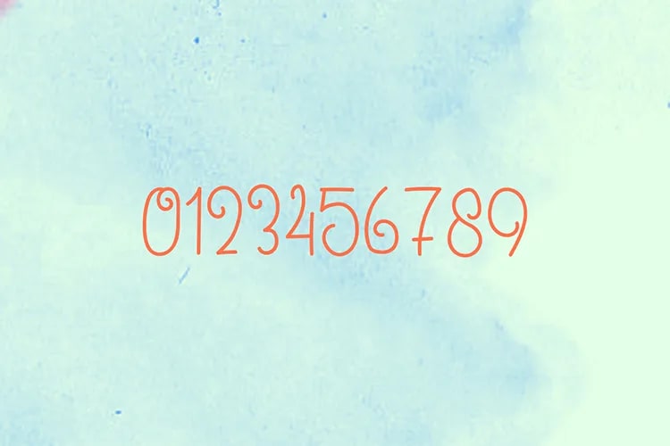 Little Dreams - A Cute Handwritten Font (preview 5 of 6)