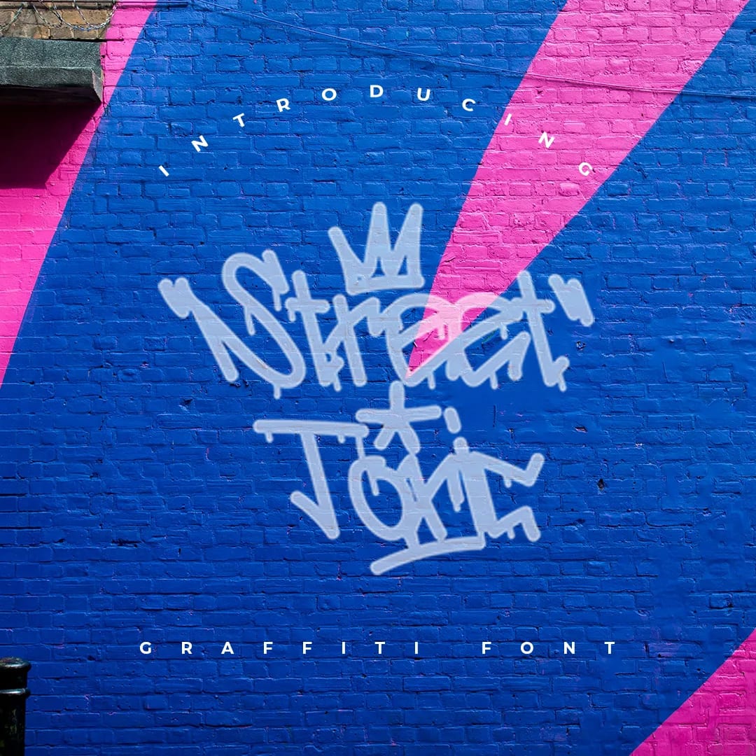 Street Toxic | Cool Graffiti Font (preview 2 of 6)