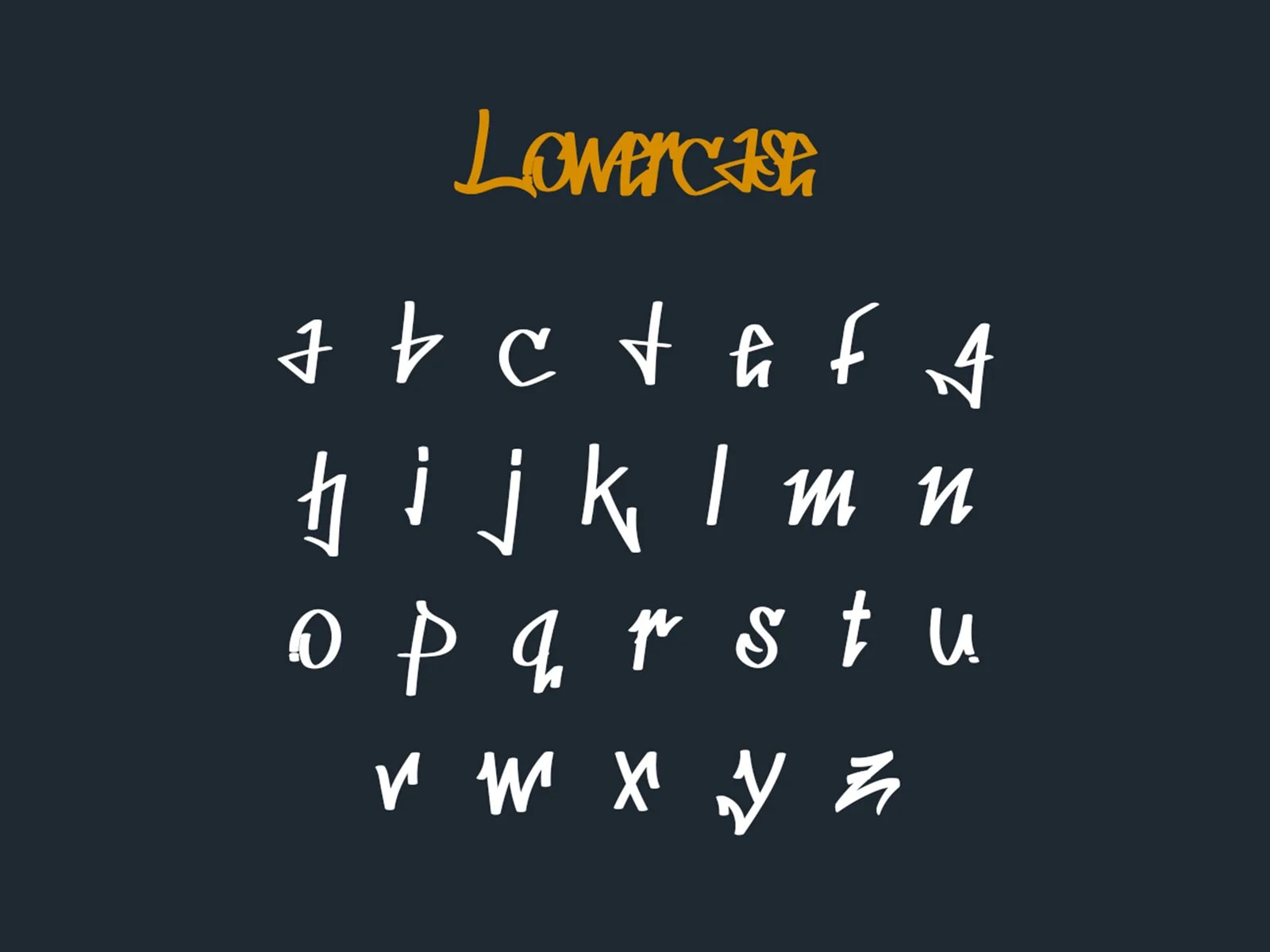 Draft Box - Graffiti Font (preview 3 of 6)