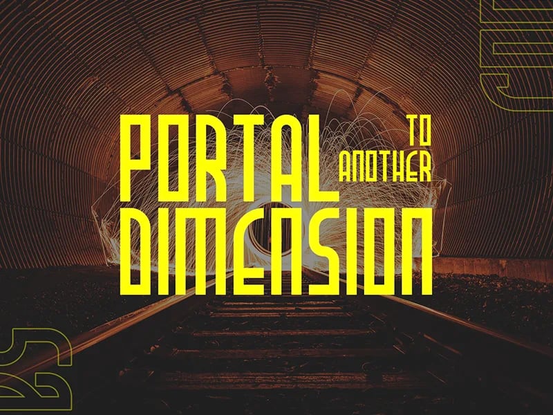 Allience - High Futurism Font (preview 2 of 6)