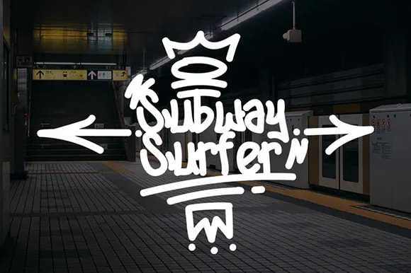 Quenn Of Street - Clean Graffiti Font (preview 2 of 6)