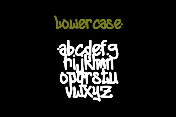 Quenn Of Street - Clean Graffiti Font (preview 5 of 6)