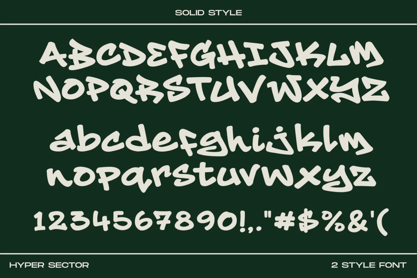 Hyper Sector – Modern Graffiti Font | Urban Street Display Typeface (preview 5 of 6)