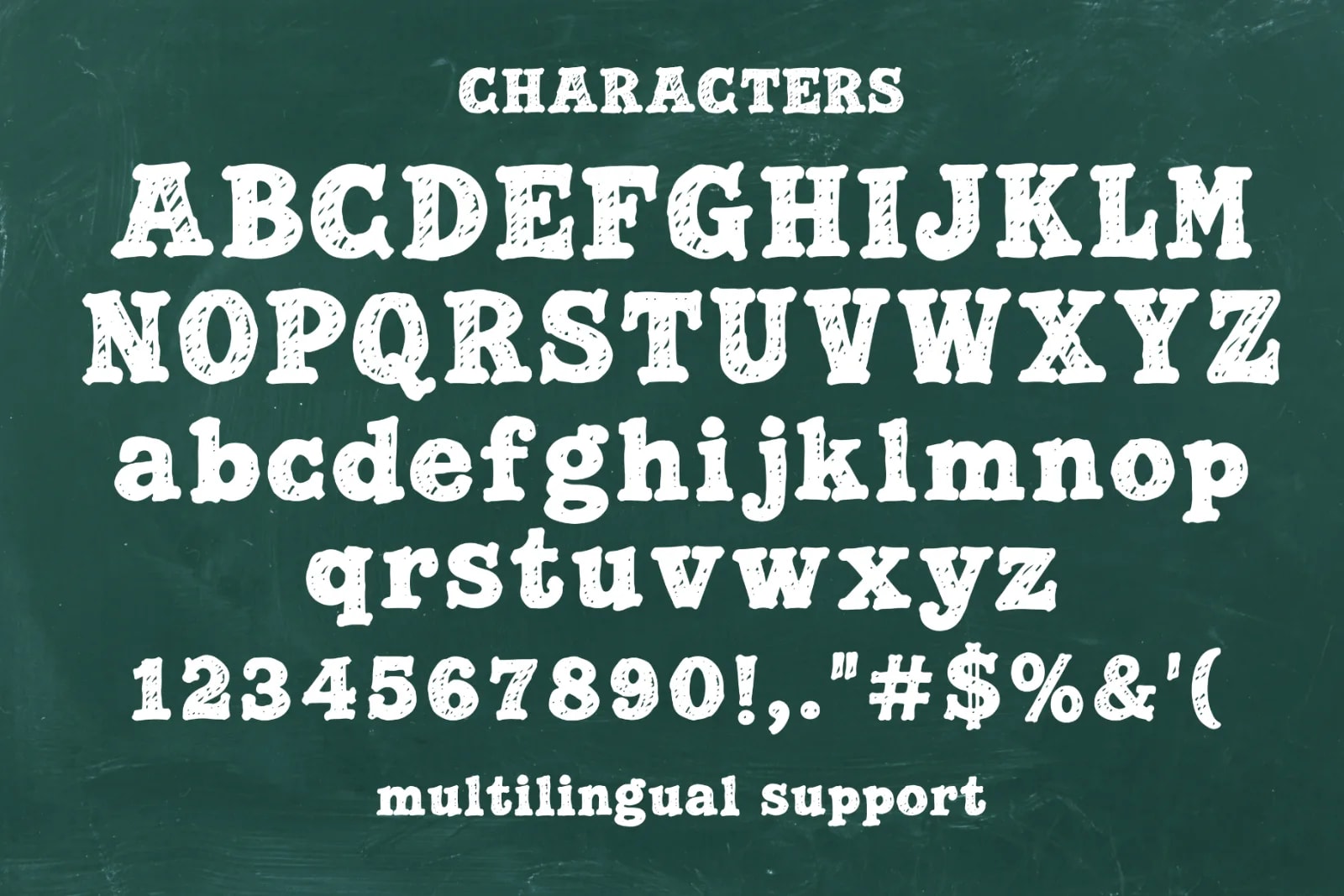 Morning Class – Natural Kids Handdrawn Font (preview 5 of 6)