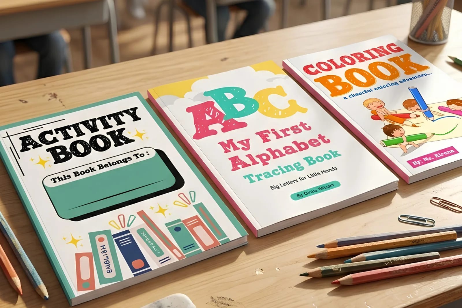 Morning Class – Natural Kids Handdrawn Font (preview 3 of 6)