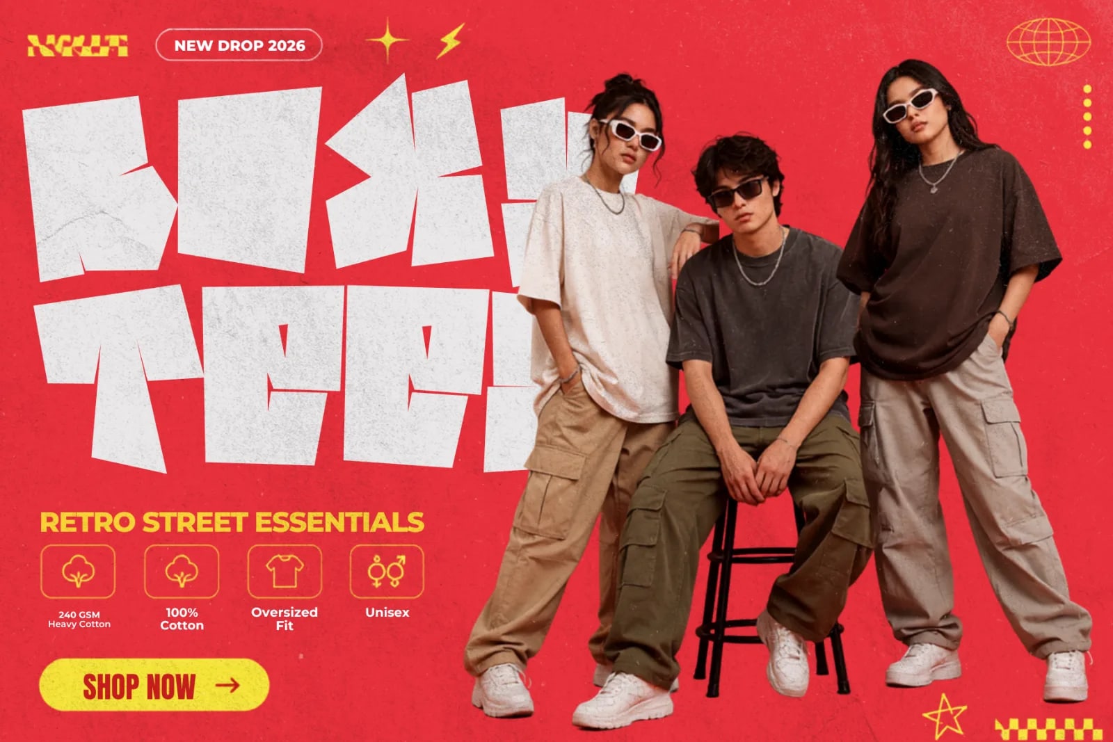 Lican Boxy – Graffiti Block Font | Heavy Urban Display Typeface (preview 4 of 6)