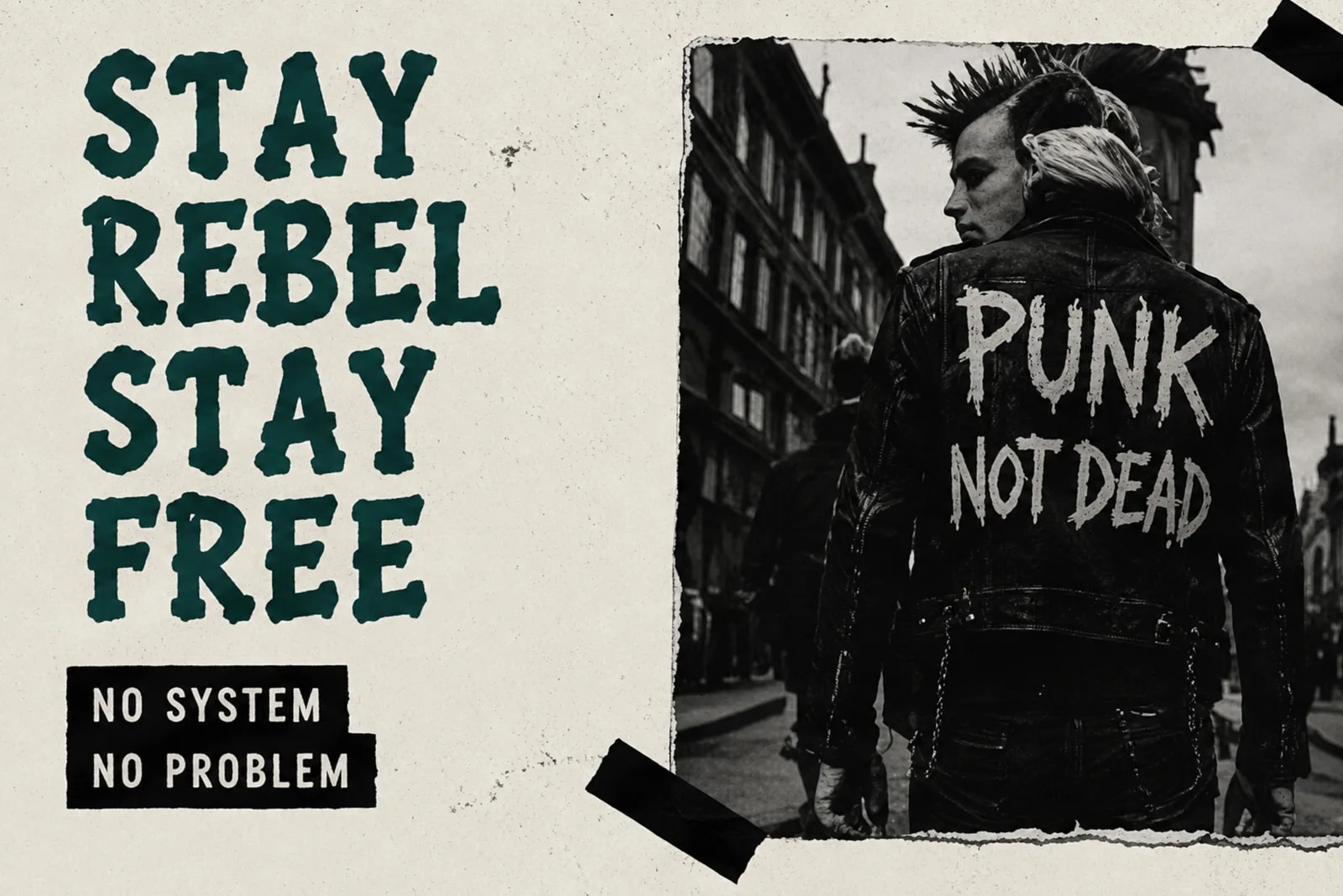 Father Punker – Bold Punk Font (preview 3 of 5)