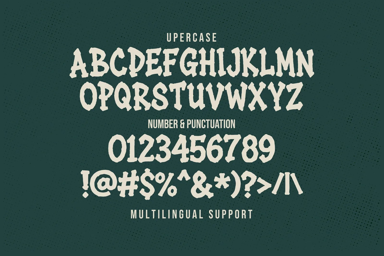 Father Punker – Bold Punk Font (preview 2 of 5)
