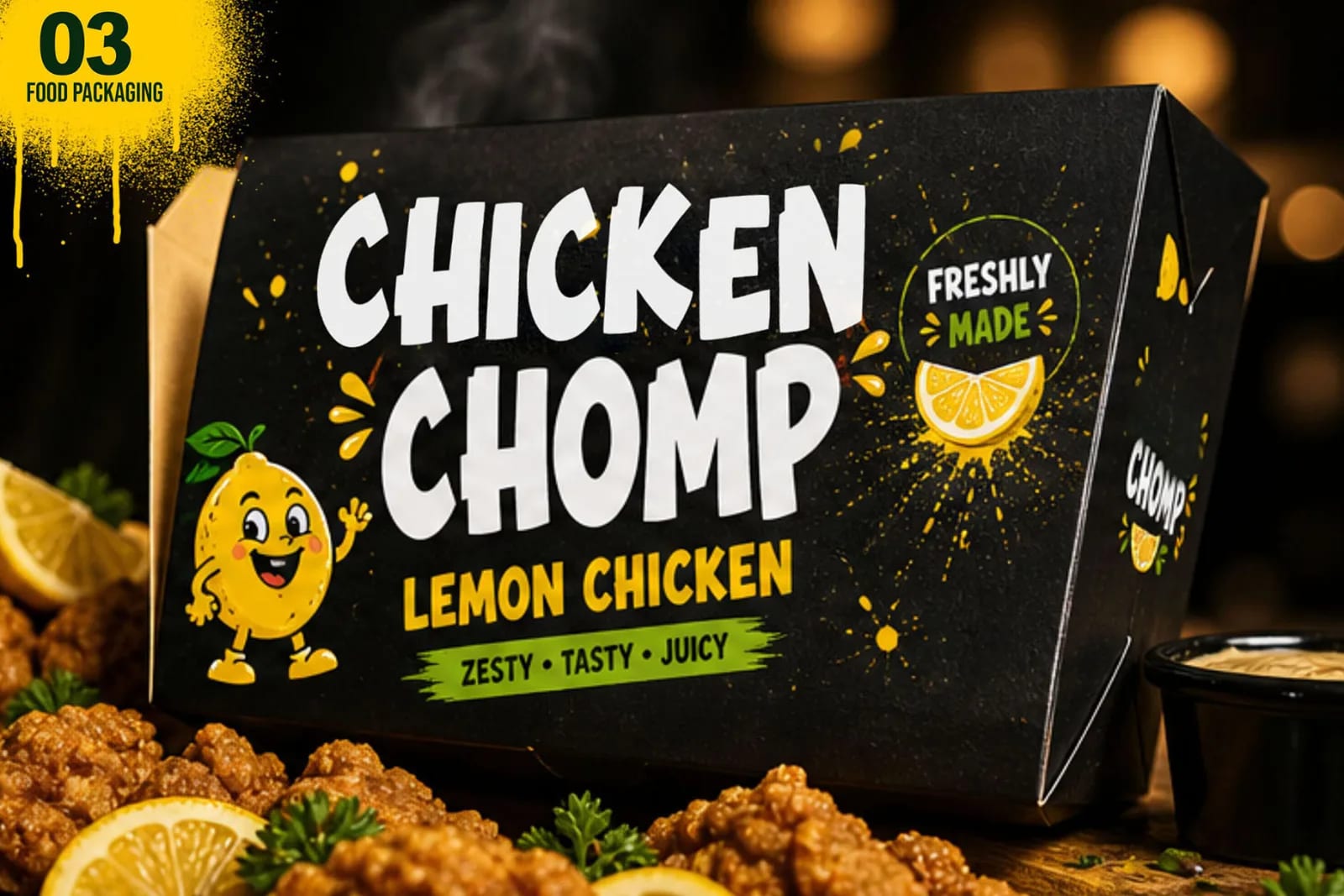 Lemon Chomp – Playful Display Font (preview 3 of 6)