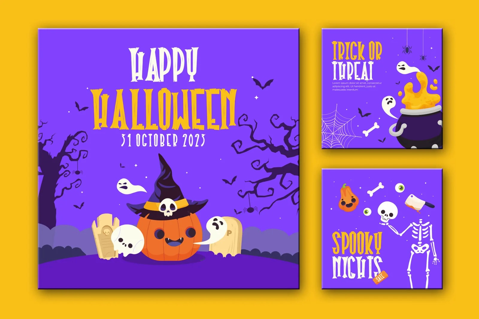 Halloween Plaque – Spooky Halloween Font (preview 4 of 6)