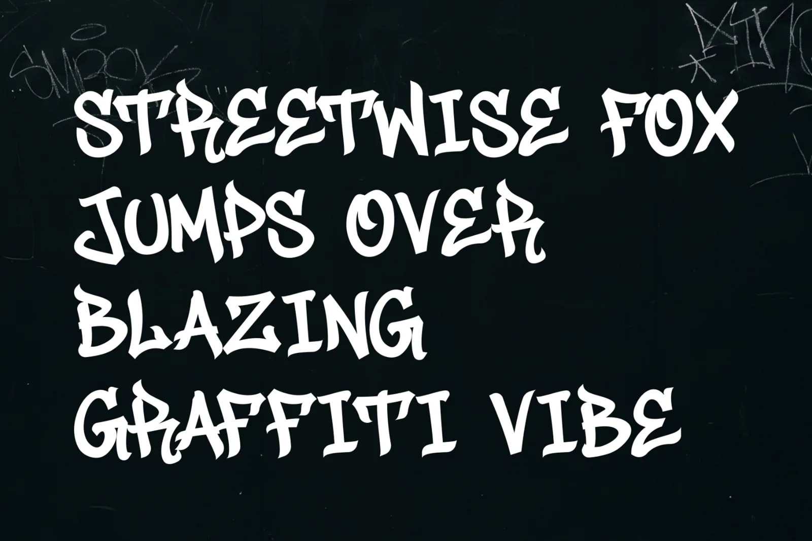 Junky Style – Dripping Graffiti Font (preview 5 of 6)
