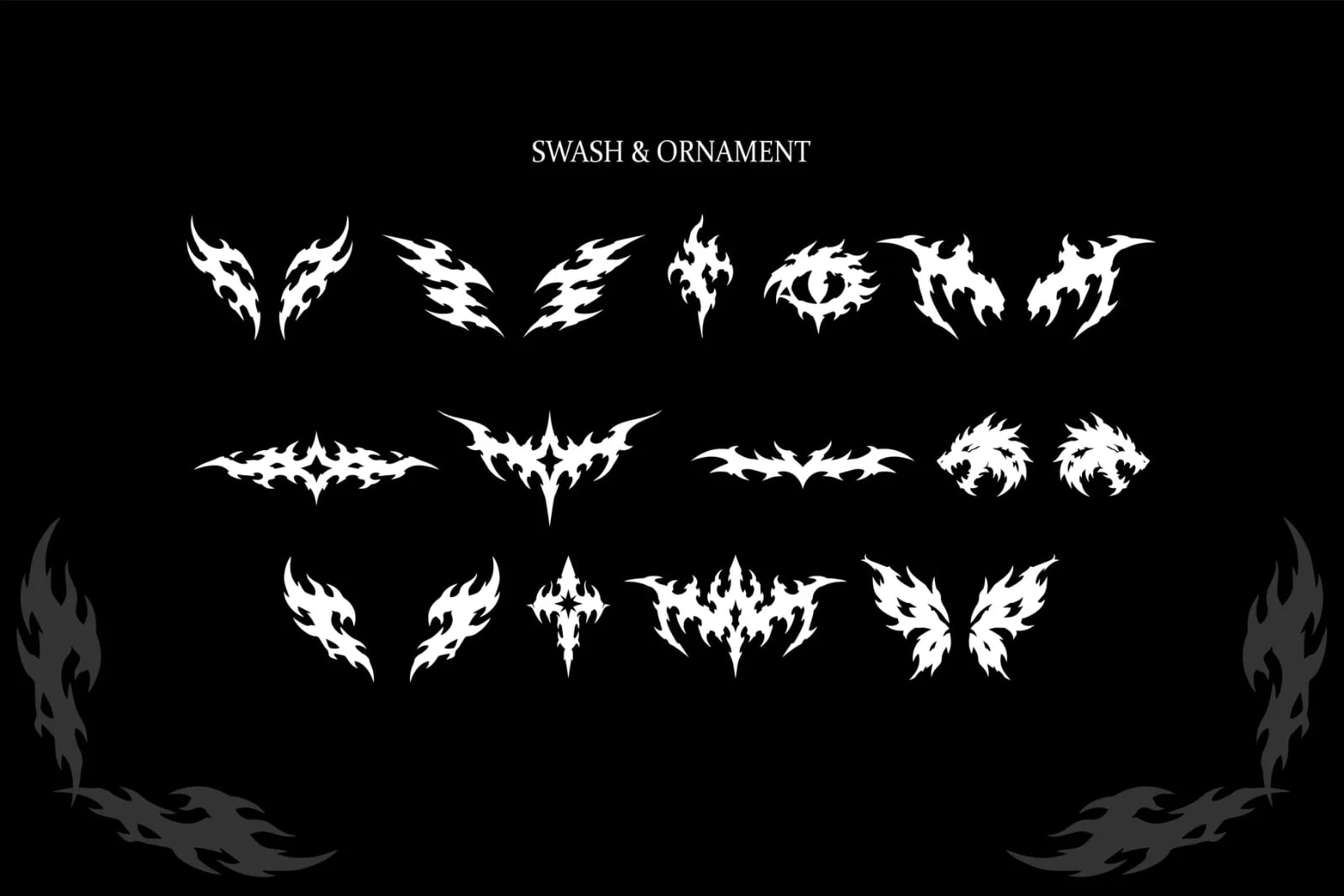 Demonic Fury – Black Metal Font (preview 4 of 6)