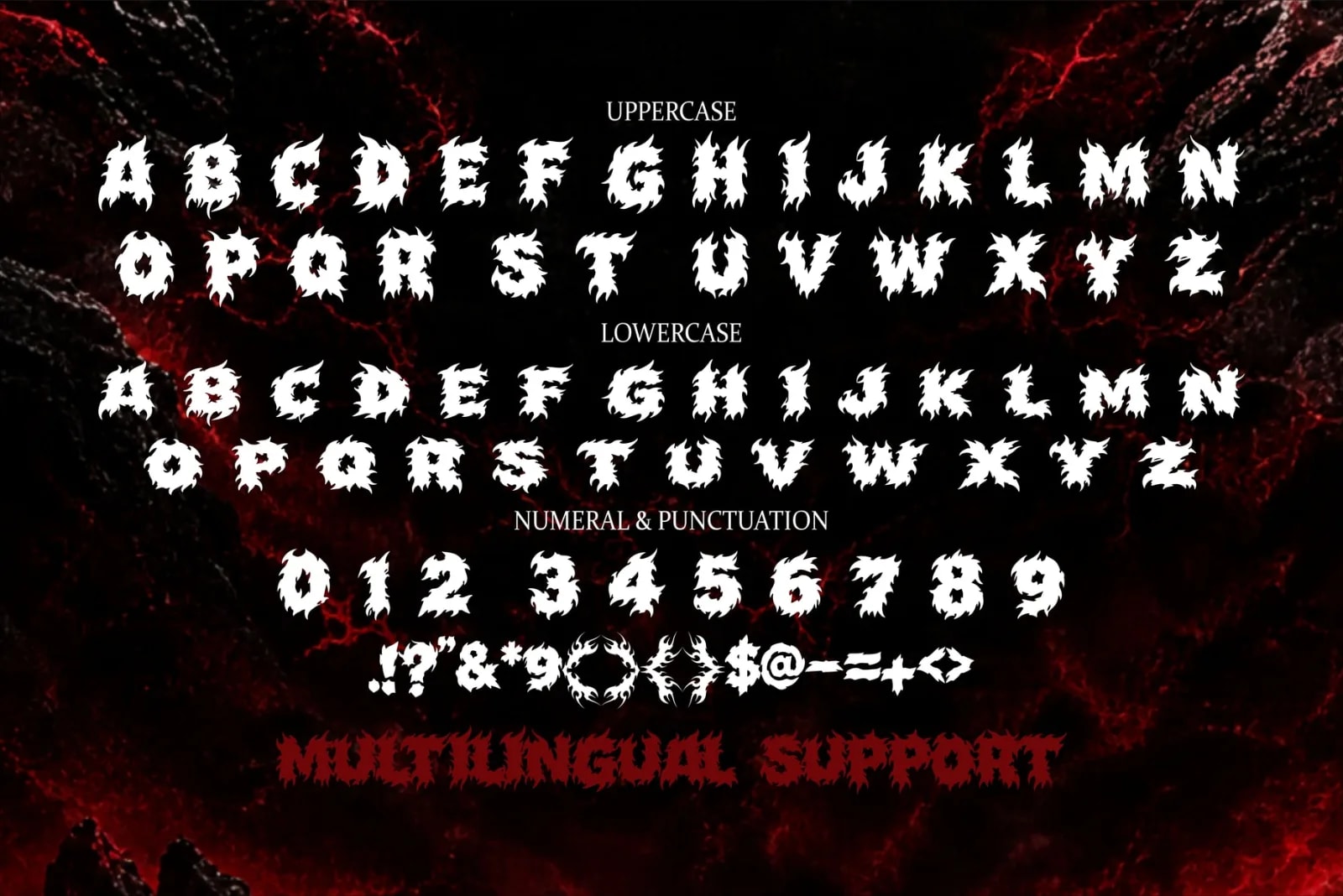Demonic Fury – Black Metal Font (preview 3 of 6)