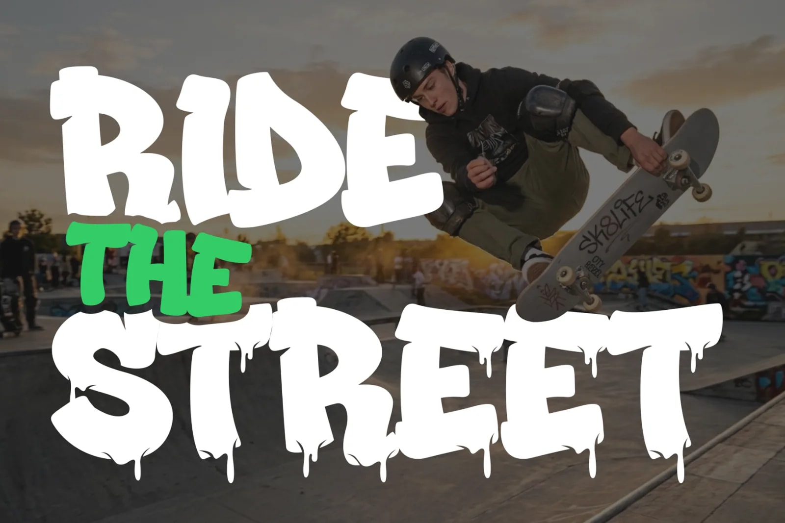 Gloze – Urban Melt Graffiti Font (preview 5 of 6)