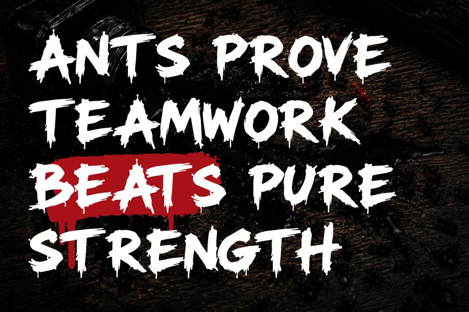 Antiink – Street Dripping Brush Font (preview 2 of 6)