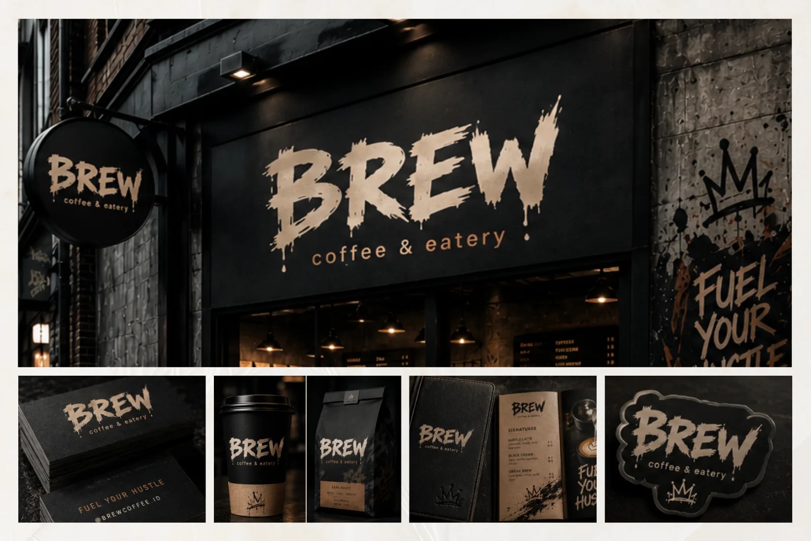 Antiink – Street Dripping Brush Font (preview 4 of 6)