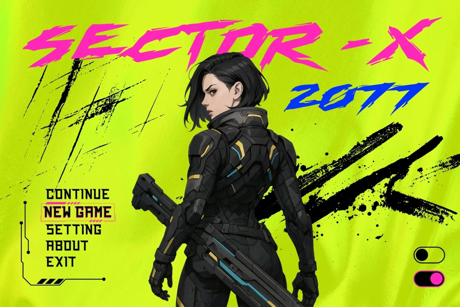 Roguepunk – Cyberpunk Graffiti Font (preview 5 of 6)
