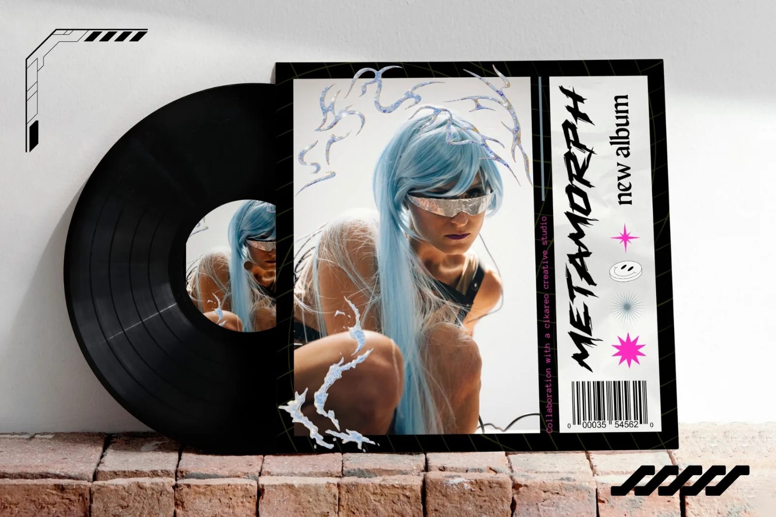 Roguepunk – Cyberpunk Graffiti Font (preview 3 of 6)