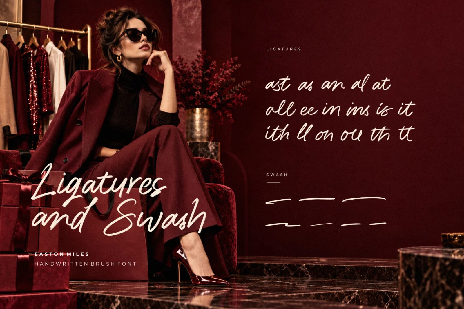 Easton Miles – Elegant Brush Script Font (preview 3 of 6)