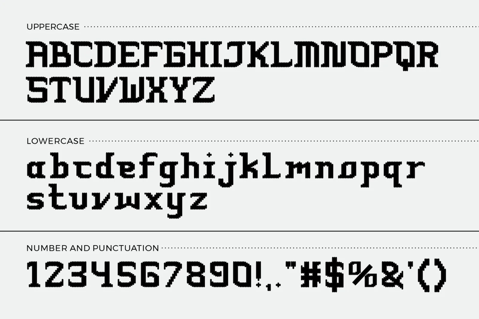 Bitova – Rounded Pixel Font (preview 5 of 6)